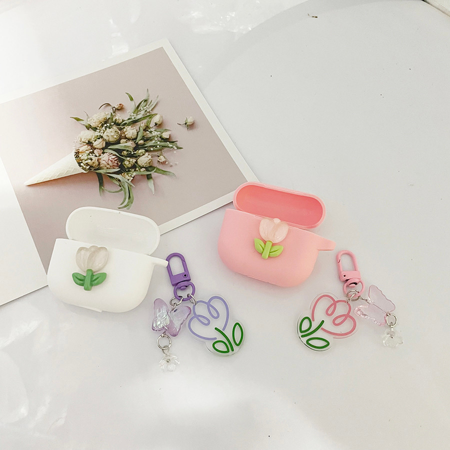 ดอกไม้หูฟังสําหรับ Huawei FreeClip 2 เคสซิลิโคนกันกระแทกกล่องได้ยินสําหรับ Huawei FreeClip ฝาครอบ