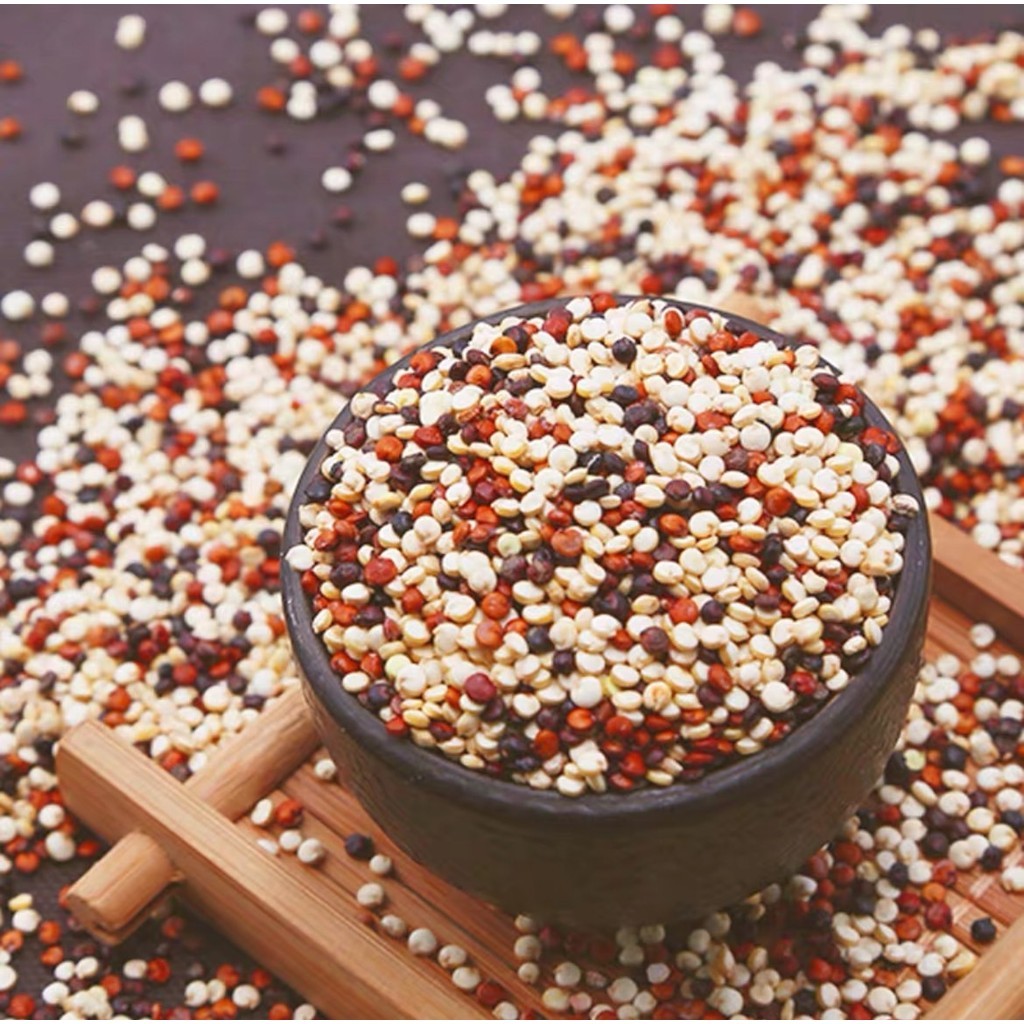 W จัดส่งฟรี ควินัว 3สี  ควินัว3สี เมล็ดควินัว ควินัว คีนัว เม็ดควินัว ควินัวดำ ควินัวเเดง เมล็ดควินัว 3 สี Quinoa - รูปที่ 5