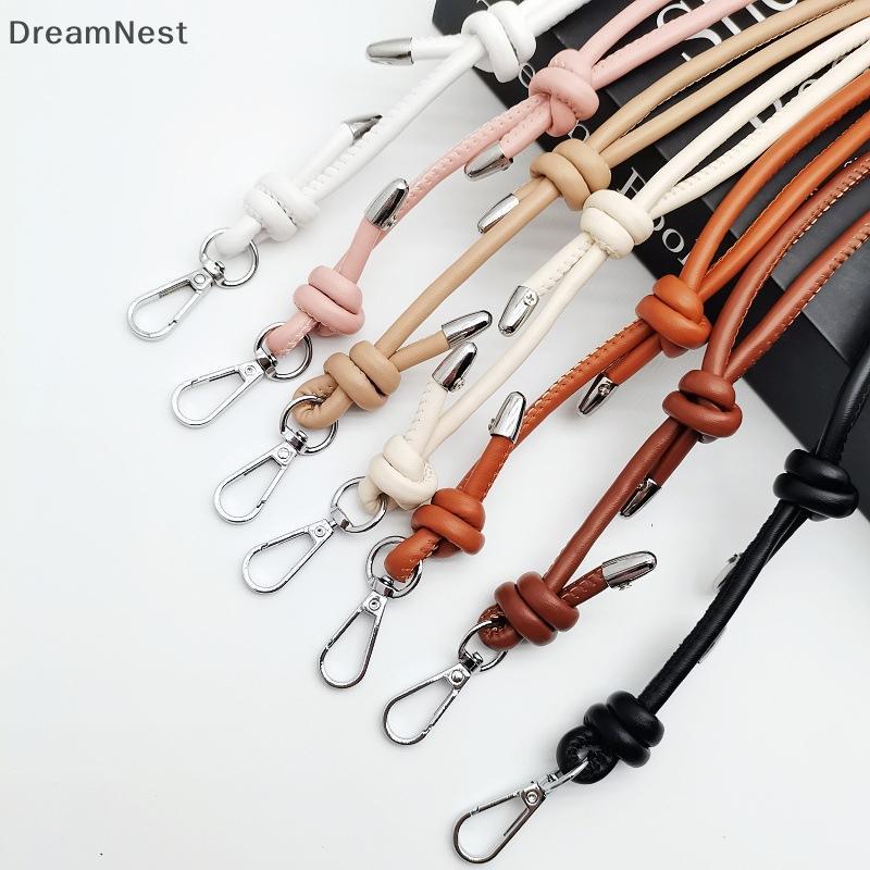 [DreamNest] สายสะพายยาวหนัง ปรับได้สำหรับกระเป๋าถือ สไตล์ครอสน์บอดี้ อุปกรณ์เสริมกระเป๋า