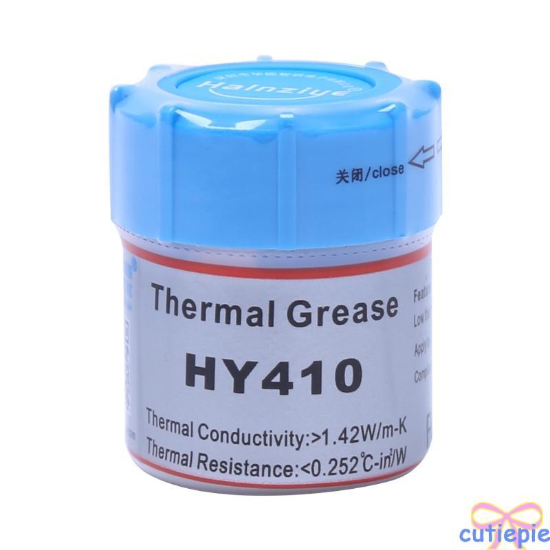Cutie HY410-CN10 จาระบีนําความร้อนผสมซิลิโคน CPU GPU ฮีทซิงค์