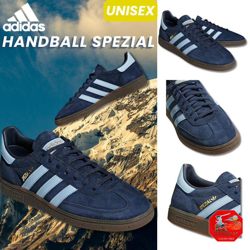 Adidas BD7633 Handball Spezial Handball Sports College Navy/Clear Sky/Gum BD7633 Authentic Product