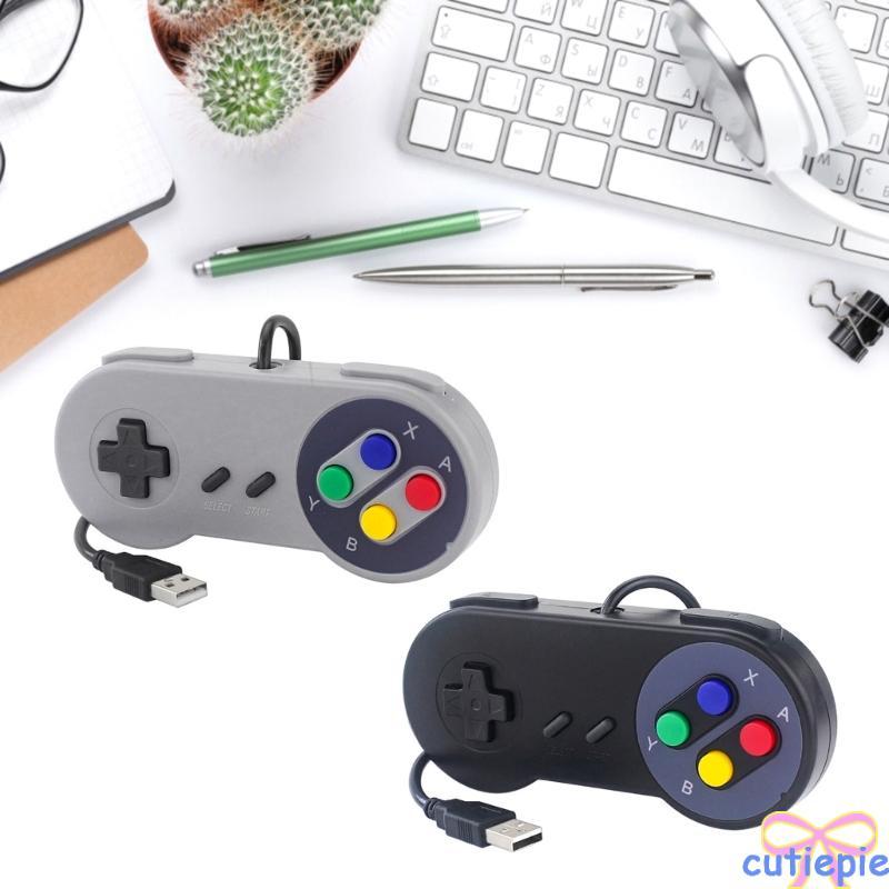Cutie Retro USB Controller Fit สําหรับ SNES Emulators Retro Gaming Joypads Gamepad