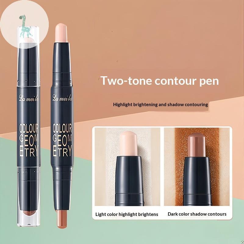GRG 2in1 Double-ended คอนซีลเลอร์ Stick High Coverage กันน้ําสําหรับแต่งหน้าใบหน้าน้ําหนักเบายาวนานค
