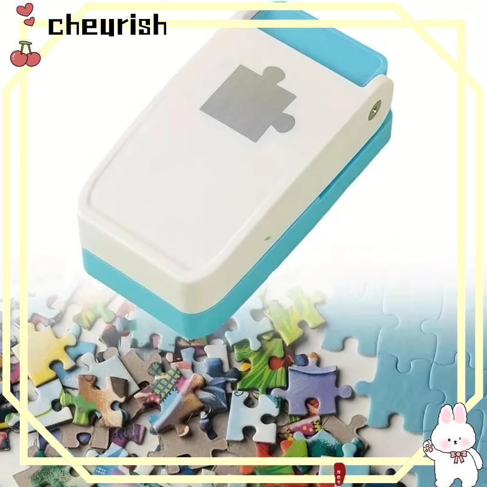 CHEURISH แสตมป์ Punch Embosser, Mini DIY Craft Punch, Multi-shape Handmade Embosser แสตมป์รูปร่างฟัน