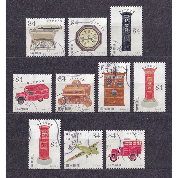 ชุดแสตมป์ไปรษณีย์ญี่ปุ่น 10 ชิ้น - จดหมาย 84เย็น 2024 | ญี่ปุ่น - Letter Day 84yen C2605 2024 (10) |