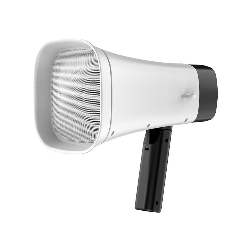 Summina Solar-Powered Megaphone Speaker ไร้สายแบบพกพากลางแจ้งบันทึกเครื่องขยายเสียงมือถือมัลติฟังก์ช