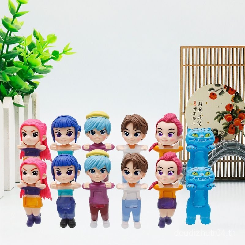 สินค้าใหม่ Angel Hunter Girl Group Doll Demon Hunter Hallyu Girl Group Peripheral Figure Model