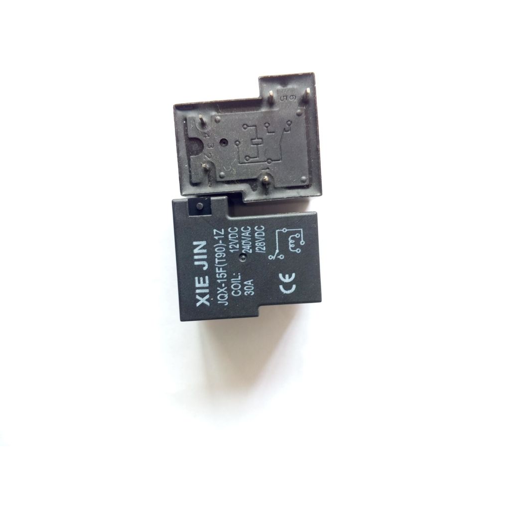รีเลย์เชื่อมไฟฟ้า JQX-15F (T90) 5 Pins ปกติเปิดปกติปิด 12V Circuit Board Relay 30A คุณภาพสูง