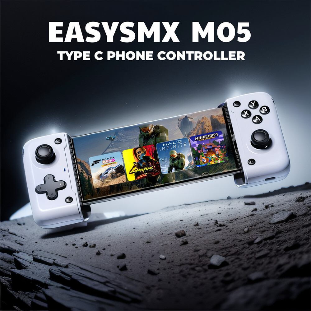 EasySMX M05 ประเภท C ตัวควบคุมโทรศัพท์มือถือสําหรับ Cloud Gaming Xbox เกม Pass iphone 15 Series xClo