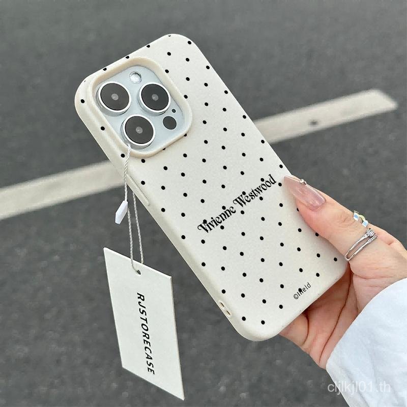 เคสโทรศัพท์ British Dot ดีไซน์เรียบง่ายเข้ากันได้กับ iPhone11, 12, 13, 14, 15, ProMax, Plus, 11pro, 