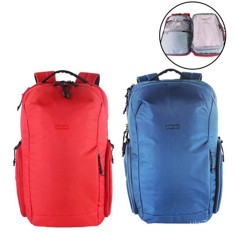 กระเป๋าเป้สะพายหลังคู่ชายที่กําหนดเอง BSCI SEDEX Certified Factory Cool Hong Kong Style Travel พิมพ์