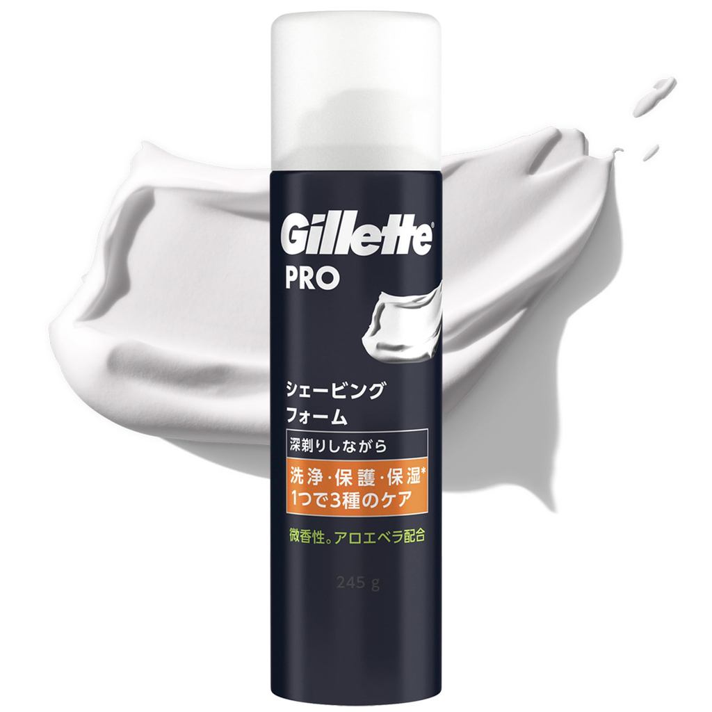 Gillette Pro Shaving Foam 245 gผลิตภัณฑ์ใหม่ที่ถูกกฎหมายและเป็นของแท้