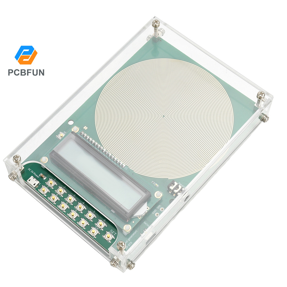 Pcbfun 7.83HZ Schumann Wave Generator Pure Sine ความถี่ Modulation สัญญาณเครื่องกําเนิดไฟฟ้า 0.01Hz~