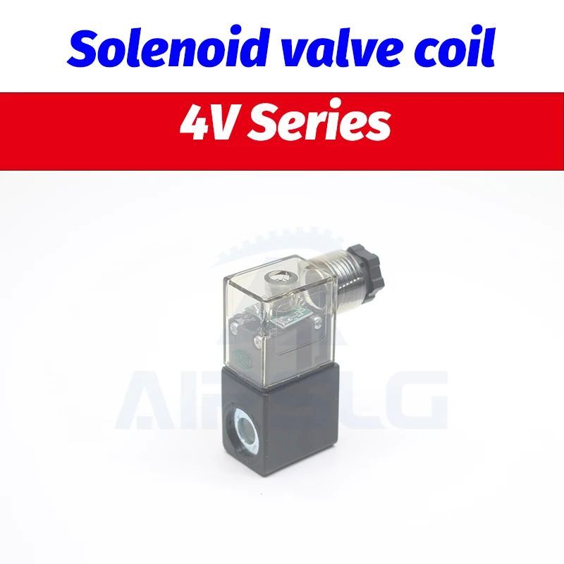 วาล์วขดลวดแม่เหล็กไฟฟ้า 4V210-06 08 4V220-06/08 4V230C 2P025-06/08 2V025-06/08 3V1-06 ปลั๊กประเภท 24