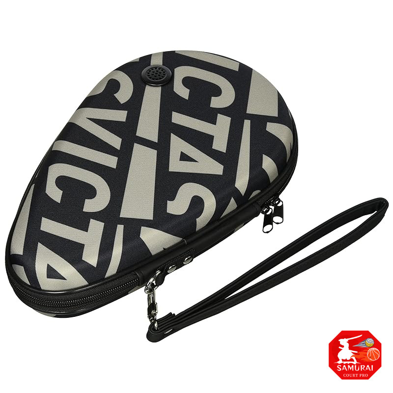 VICTAS Table Tennis Racket Case Printed Round Racket Case Black (1000) 672111  
VICTAS Table Tennis 