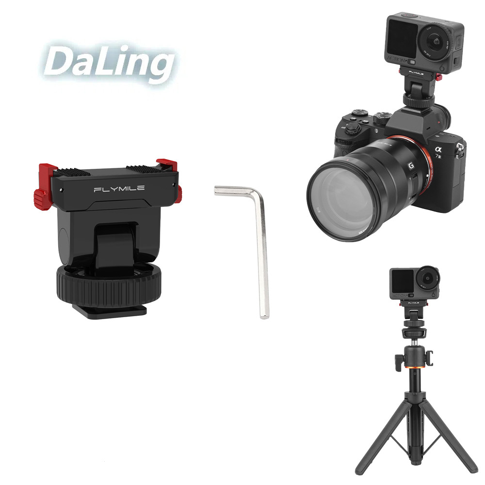 เหมาะสําหรับ DJI OSMO ACTION6/NANO Magnetic Head Quick Release Base ACTION6 Cold Shoe Expansion Bracket อุปกรณ์เสริมกล้อง