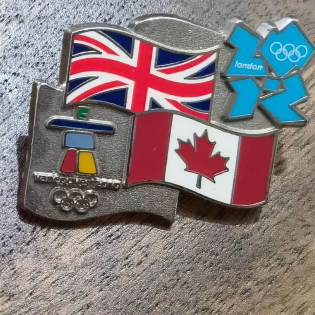2012 London Olympics Vancoaver Winter Olympics Connection ตราที่ระลึก WWX202511.28