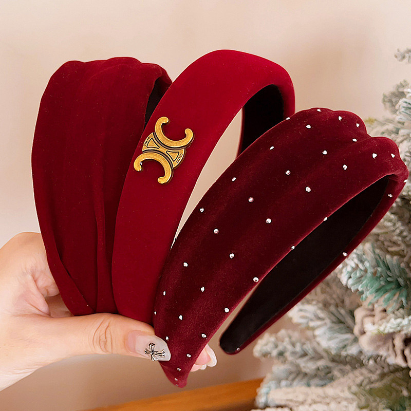 หมวกแฟชั่นสีแดง สำหรับฤดูใบไม้ร่วงและฤดูหนาว พร้อมสายคาดศีรษะ เหมาะสมทุกกิจกรรมและการแข่งขัน - รูปที่ 7