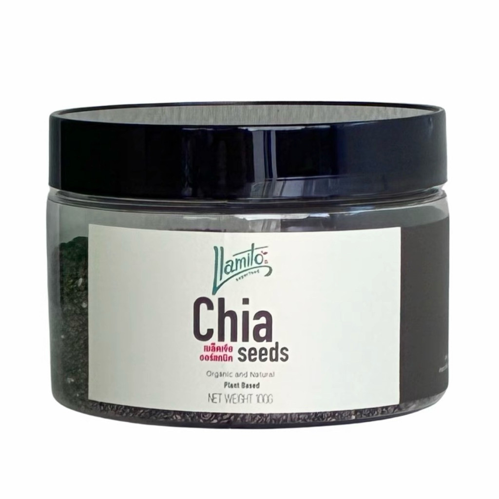 Llamito Organic Chiaseed (100g.) เมล็ดเจีย ยามิโตะ