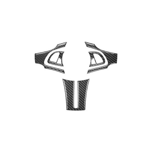 1 Set Soft Carbon Fiber Car Steering Wheel Sticker Decoration For BMW Z4 2003-08
