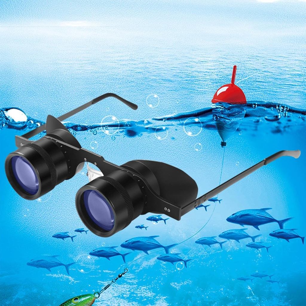 Hands-Free Binoculars Glasses Telescope, Professional for Fishing,Bird Watching,Sports,Concerts,Thea
