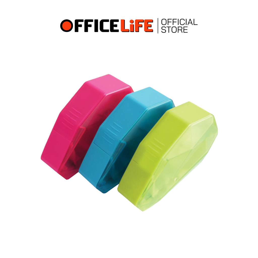 ELM ที่ตัดเทปอัตโนมัติ เครื่องตัดเทปมือเดียว พร้อมเทปใส 1 ม้วน รุ่น TD-100 (จำนวน 1 / ชุด)