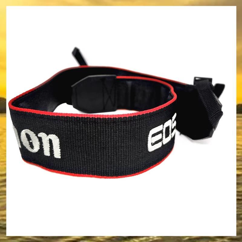 (PTL) สายคล้องคอไหล่สายคล้องไหล่เข็มขัดเย็บปักถักร้อยสําหรับ 1DS 5D2 5D3 5D4 6D2 60D70D กล้องดิจิตอล