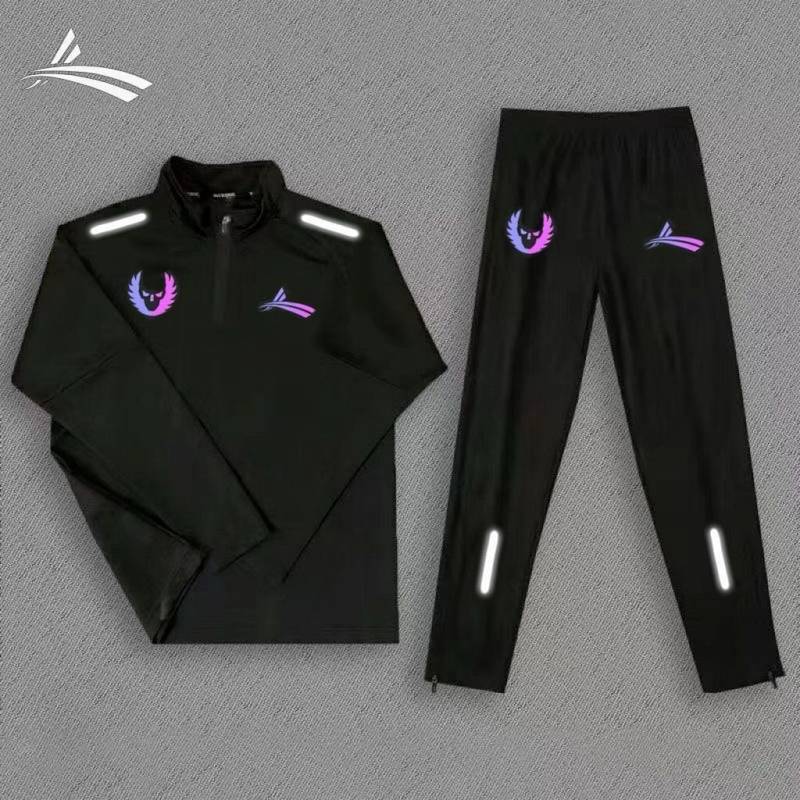 Volanti Volandi Training Fitness Track and Field Top Stand Collar Sports Quick-Drying Breathable Run