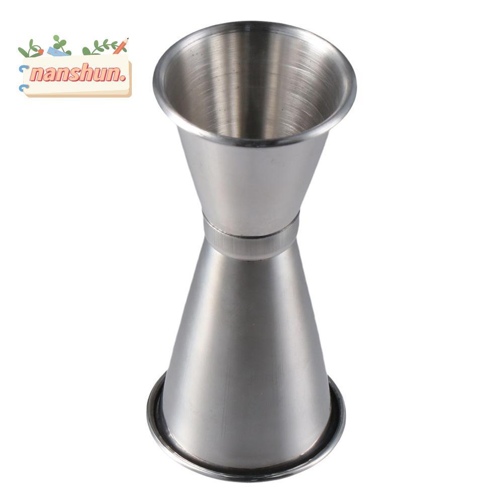 NANSHUN Double Cocktail Jigger, สแตนเลส Shot Bar วัด Jigger, การวัดภายใน OZ/ML Bar Jigger Bartending