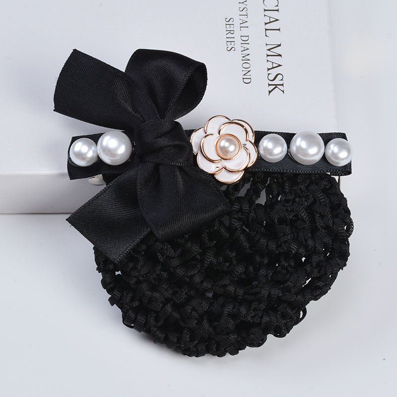 Xiaoxiangfeng Camellia Hair Net พยาบาลหญิง Professional Hair Net Flight Access Coil ผมทํางานสุทธิ Po