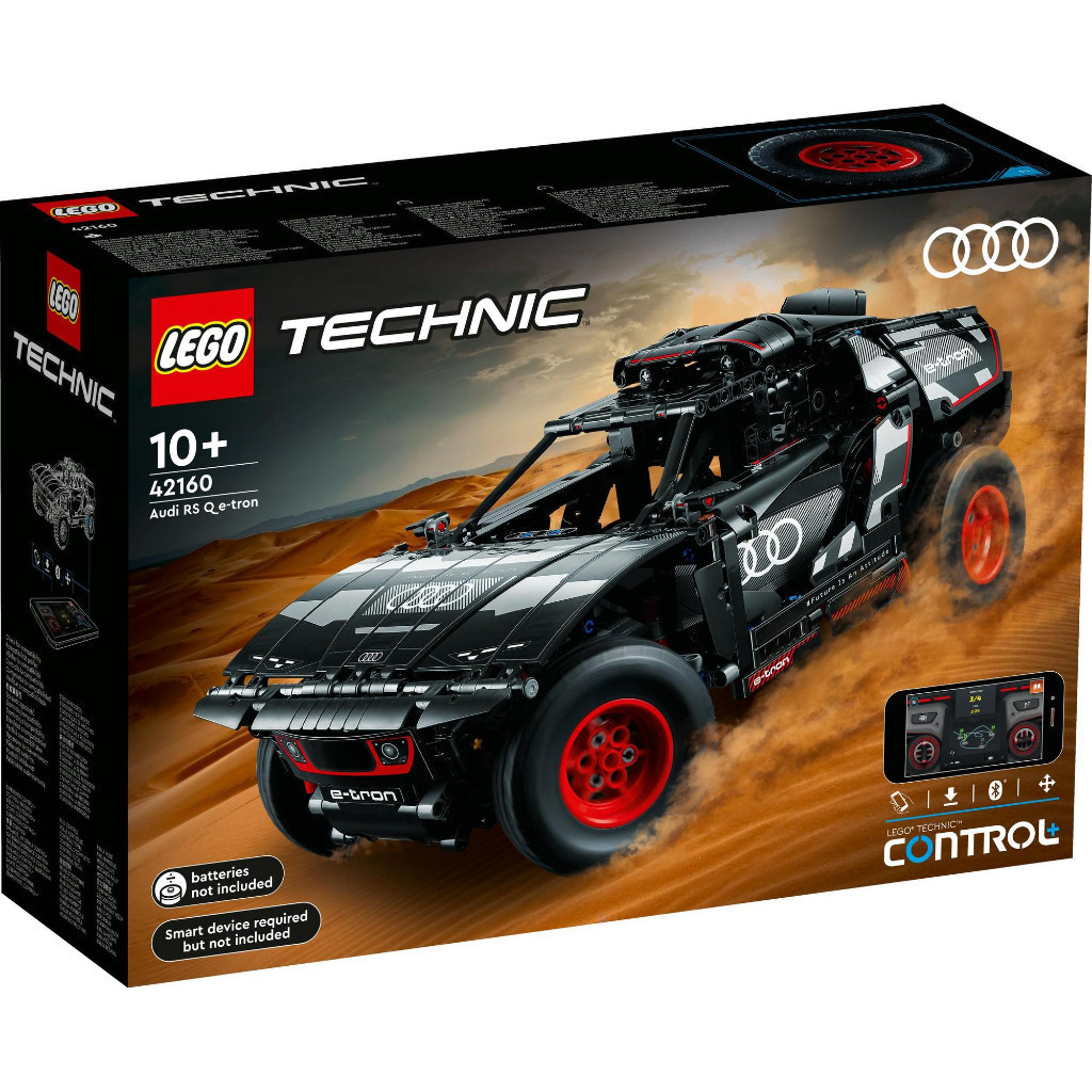 LEGO Technic 42160 ชุดของเล่นสร้าง e-tron Audi RS Q (914 ชิ้น)
