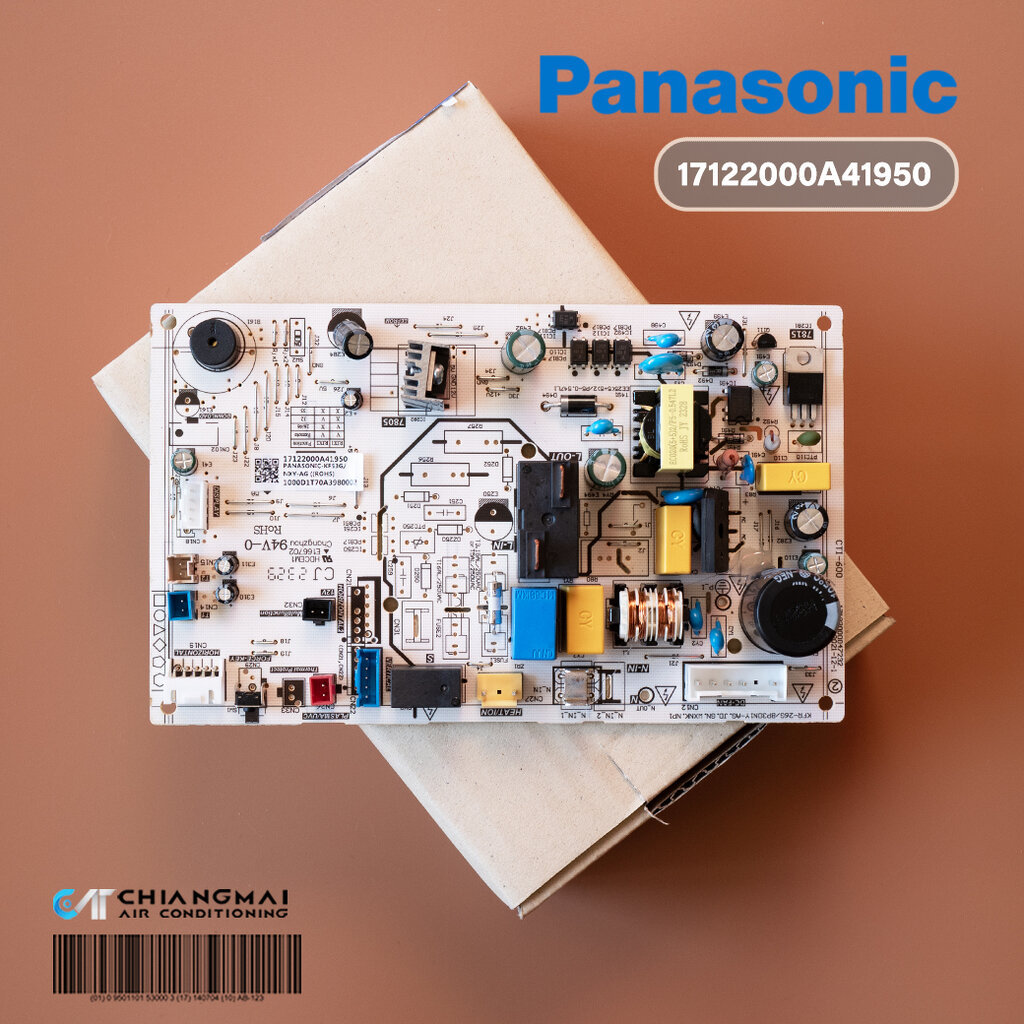 17122000A41950 แผงวงจรแอร์ Panasonic แผงบอร์ดแอร์พานาโซนิค บอร์ดคอยล์เย็น รุ่น CS-YN18YKT