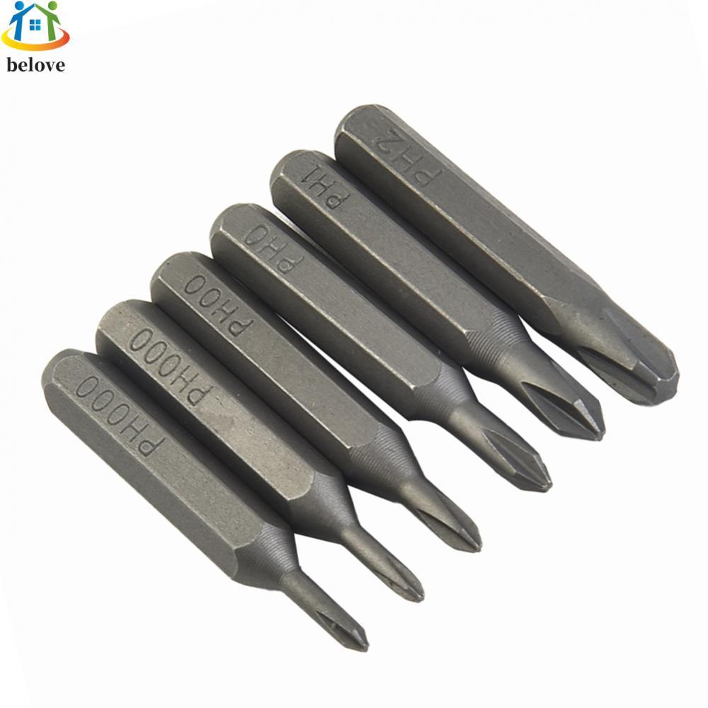 ดอกไขควงเหนียวและข้าม PH0000 PH000 PH00 PH0 PH1 PH2 4 มม. ก้านหกเหลี่ยม