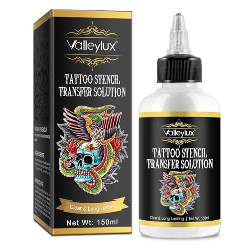 Tattoo Stencil Transfer Gel, Stenciling, Stencil Primer Stuff Transfer Cream Gels Fresh tattoo Skin 
