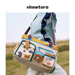 VINNETORA Travel Bag Tas Gym Wanita Tas Bahu Wanita Tas Mudik Tas Wanita Lucu 1154