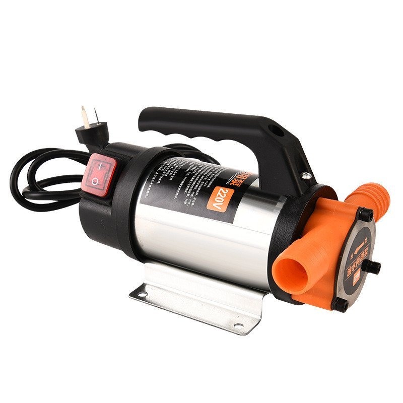 12V ปั๊มน้ํามันปั๊มดูดน้ํามันขนาดเล็กอัตโนมัติดีเซลปั๊มไฟฟ้า 24V220V ปั๊มน้ําการใช้ปั๊มปั๊มน้ํามัน B