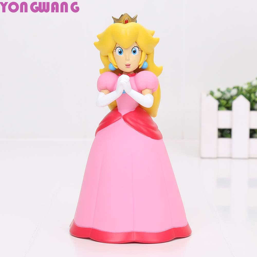 YONGWANG66HR Action Figurine PVC น่ารักเดสก์ท็อปตกแต่งเห็ด Mario Luigi ของเล่น