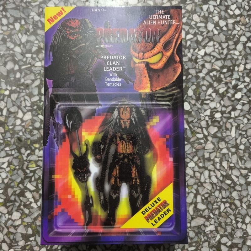 【พร้อมส่ง】NECA feral predator figure avp neca hiya predator wolf แท้ แท้ badlands prey the figure 1/