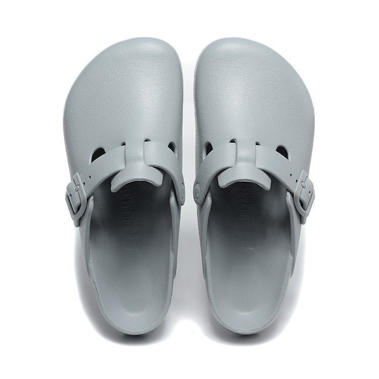 Birkenstock Boston EVA Black รองเท้าแตะครึ่งแพ็คสําหรับผู้ชายและผู้หญิง 36-45 (6 สี) - รูปที่ 5