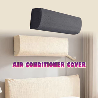 ของมาใหม่！ผ้าคลุมแอร์ ผ้าครอบเครื่องปรับอากาศ กันฝุ่น แบบยืดหยุ่น air conditioner cover สำหรับแอร์ขนาด 75-96CM