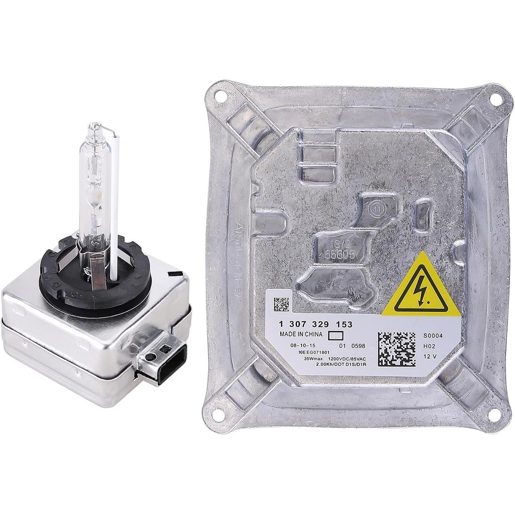 Xenon HID ไฟหน้าบัลลาสต์ไฟหน้าโมดูลหน่วยพร้อมหลอดไฟ D1S/D1R 35W, 25806714 1307329153 130732915301 13