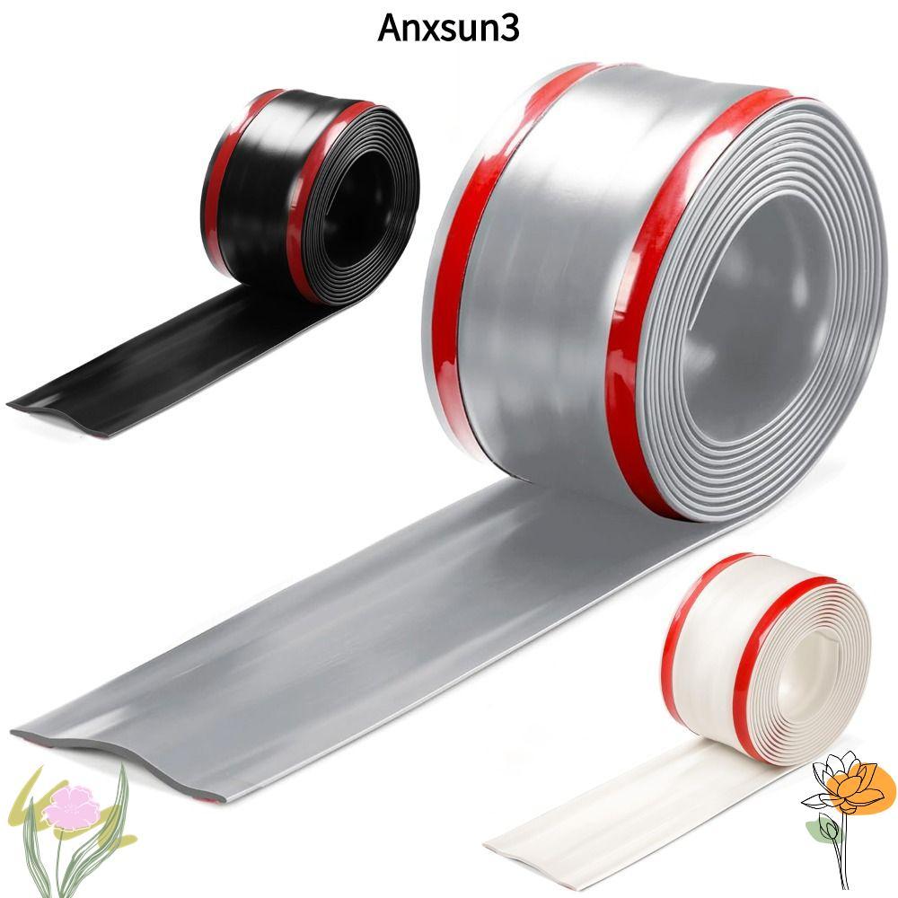 ANXSUN3 ฝาครอบสายเคเบิลพื้น, PVC Soft Wall Wire คอนซีลเลอร์, คุณภาพสูงไม่เจาะ Self กาว Universal สาย