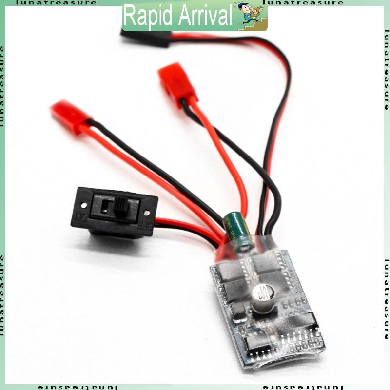 Lun Brushed ESC Forward Reverse ESC Speed Controller สําหรับมอเตอร์ 130 180 260
