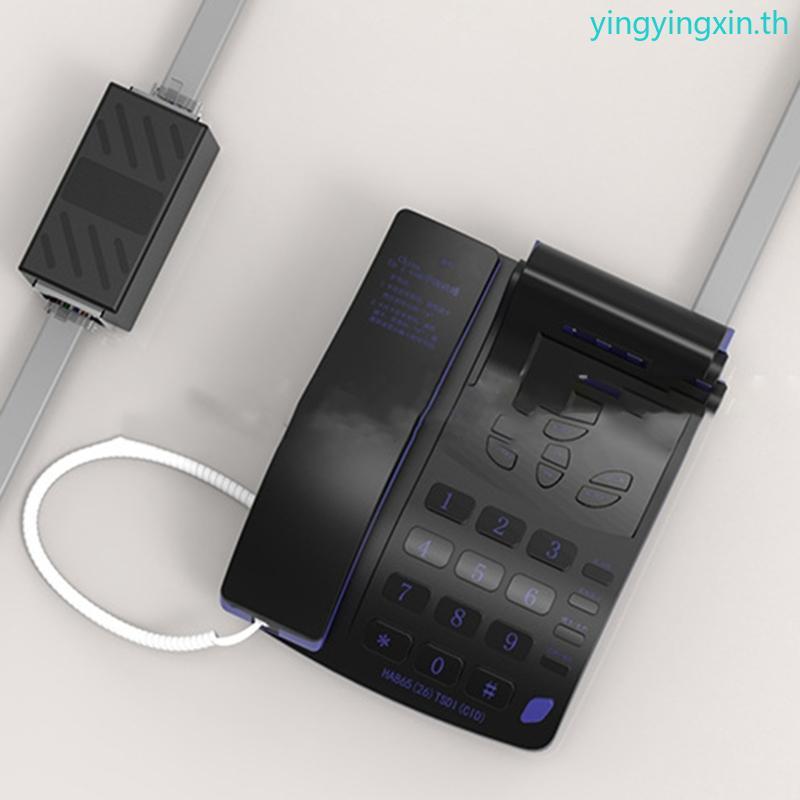 YIN โทรศัพท์ส่วนขยายหัวตรง Rj11 6P6C 6P4C 6P2C Coupler Connector