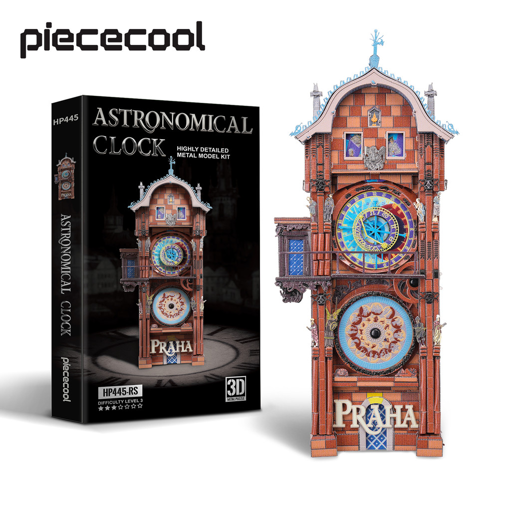 Piececool 3D โลหะชุดนาฬิกาดาราศาสตร์ชุด DIY ของขวัญ