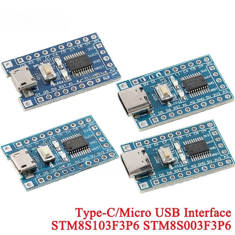 1 ชิ้น STM8S103F3P6 STM8S003F3P6 ระบบ ARM STM8 STM8S STM8S003 ขั้นต่ํา Core Development Board Demo โ