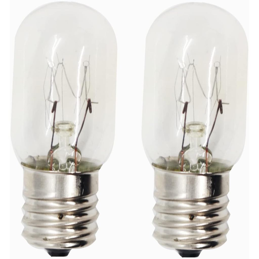 Upgraded 10692 Microwave Bulb 110-130V Wide Voltage T7 E17 25W Compatible with GE Appliance Bulb Exc