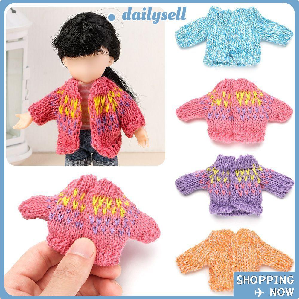 Daily Doll Dress Up, Dolls Accessories คอสเพลย์ Props Doll Clothes, 10cm Cotton Doll Hand-made Doll Accessories for Children Toys