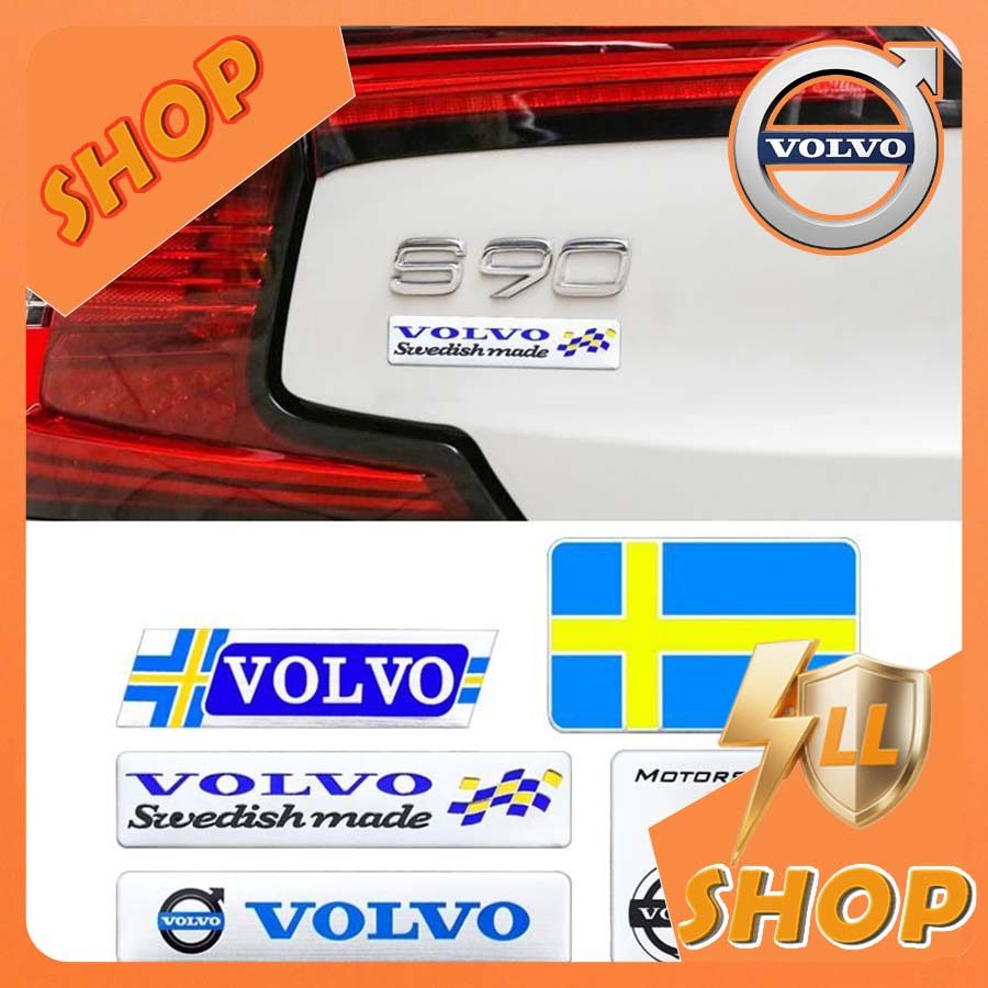 [READY]VOLVO XC40 Modified Metal Sticker EX30 Body Kit volvo XC60 XC90 EX90 S60 ES90 V60 Car Decorat