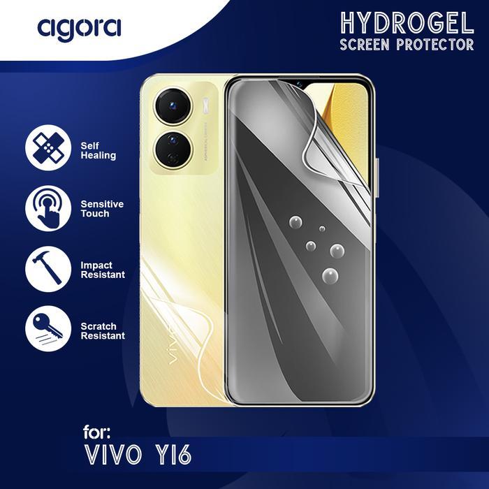 LAYAR Anti-Scratch Hydrogel สําหรับ Vivo Y16 Hydrogel SCREEN ฟิล์มกันรอย - ANTI SPY, FULL SCREEN, VI